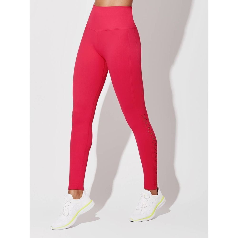 Spiritual Gangster Self Love Cherry Pink Full Length Legging NWT Womens XS/S